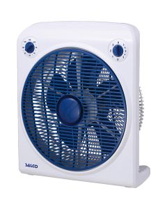 Salco Ventilator Boxfan SBF-40 - Ø 30cm - weiß-blau