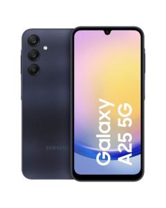Samsung Galaxy A25 5G (SM-A256B/DSN) 128GB black - Android 14 Smartphone 6.5" mit Dual-SIM - vertragsfrei für alle Netze - schwarz-blau