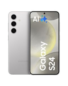 Samsung Galaxy S24 5G 8+128GB - Android 14 Smartphone 6.2" mit Dual-SIM - vertragsfrei für alle Netze (SM-S921BZADEUE) - marble grey