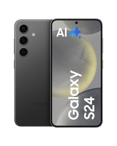 Samsung Galaxy S24 5G 8+128GB - Android 14 Smartphone 6.2" mit Dual-SIM - vertragsfrei für alle Netze (SM-S921BZKDEUE) - onyx black