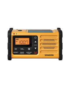 Sangean MMR-88 - tragbares Retro-Tischradio mit Bluetooth - schwarz-gelb - produkt