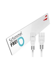Schimmel Dry Basismodul M1 - kleiner Infrarotheizkörper - weiß
