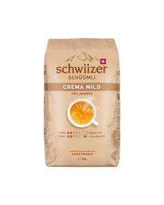 Schwiizer Schüümli Mild - 1kg Bohnen