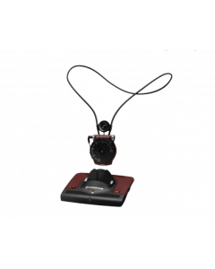 Sennheiser Set 830 S - Infrarot Stereo TV Hörsystem - schwarz-dunkelrot