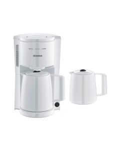 Severin KA9309 - Thermo-Kaffeemaschine mit 2. Thermokanne - weiß