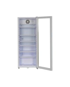 Silva Homeline G-KS2435 Gastro - Stand-Flaschenkühlschrank mit Glastür - weiß
