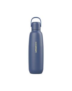 SodaStream Metallflasche Fizz&Go Storm 0,9 Liter - für alle Modelle außer Crystal & Penguin - blau