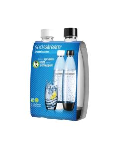 SodaStream PET-Flasche Fuse 1 Liter 2er Pack - für Modelle mit Einklick-Mechanismus