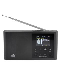 Soundmaster DAB165SW - tragbares DAB+FM-Radio - Schwarz