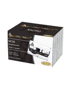 Soundmaster MC905P - Audio-Leerkassette 90 Min. - 5er Pack