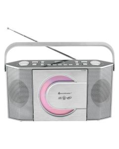 Soundmaster RCD1755SI - tragbares CD-Radio mit MP3-Wiedergabe - Silber