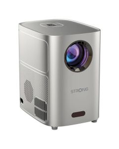 Strong Q1 - HD Mini Projektor ca. 35-120" (89-305 cm) - silber