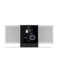 TechniSat Multyradio 600 CD IR - CD-Internetradio/DAB+/FM mit Bluetooth, USB - silber-schwarz