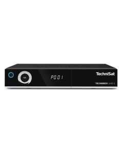 TechniSat Technibox UHD S international - UHD Sat-Receiver mit TwinTuner - schwarz