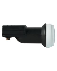 TechniSat Universal Single LNB mit Satfinder 40mm - Digital-LNB mit 1 Legacy-Ausgang und Satfinder - schwarz