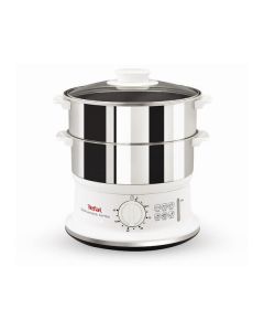 Tefal VC1451 - Dampfgarer Convinient Serie - edelstahl-weiß