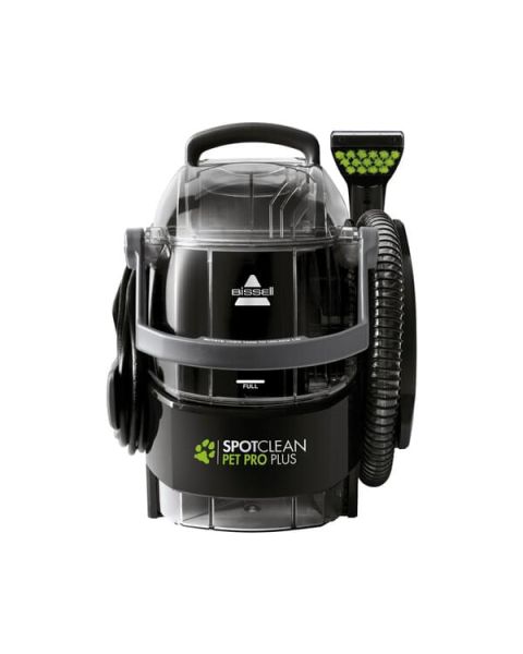 Bissell 37252 SpotClean Pet Pro Plus - Tiefenreinigungsgerät für Teppiche & Polstermöbel - schwarz-silber