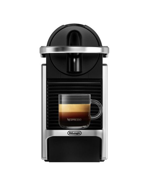 DeLonghi Nespresso EN127.S PIXIE Re-Design - Kapselmaschine - silber-schwarz