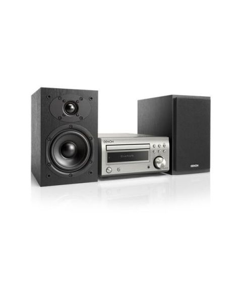 Denon D-M41DAB - Kompakt-Anlage mit Bluetooth & DAB+ - Silber