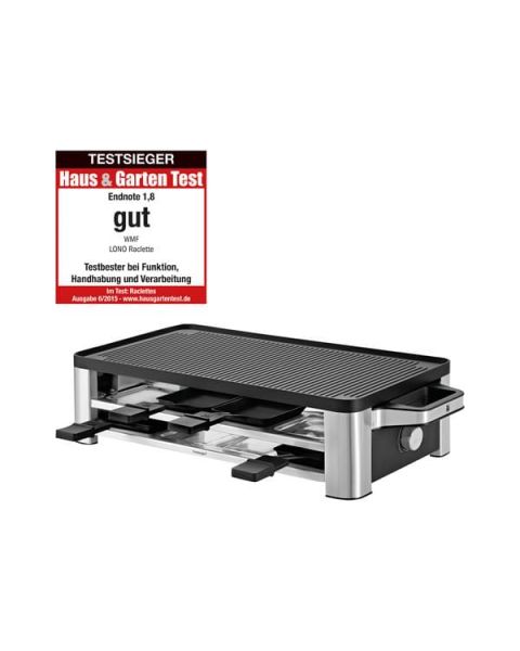 WMF Lono - Raclette-Grill - für 8 Personen - Edelstahl